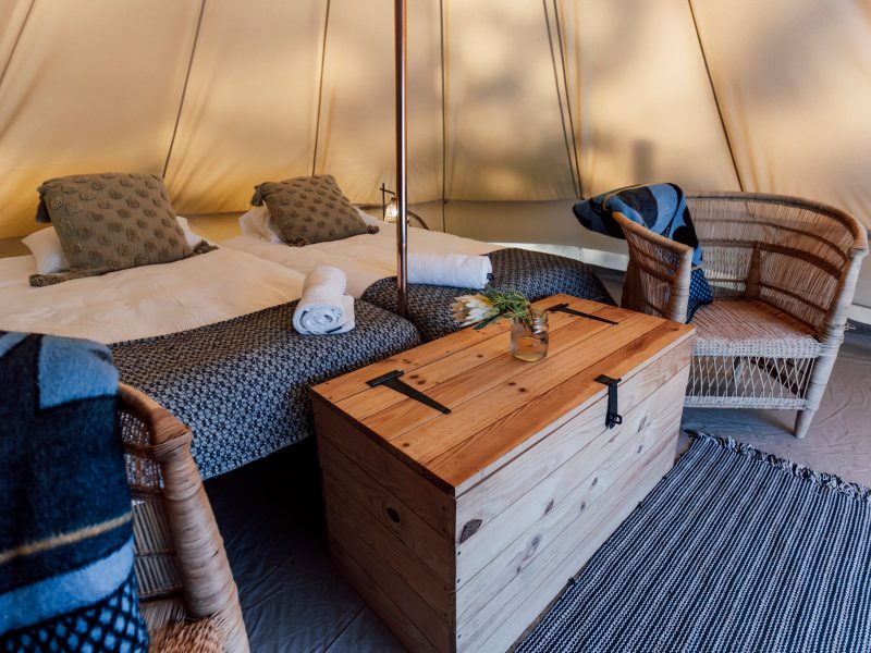 Lounge area with comfortable seating.