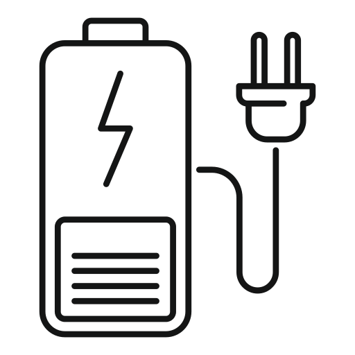Charging-battery icon