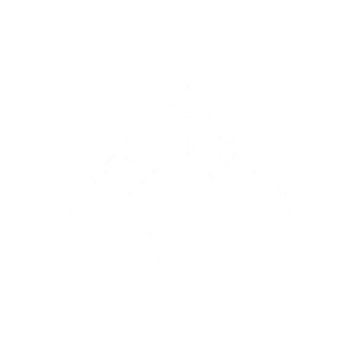 Glamping tent line icon for De Stilte