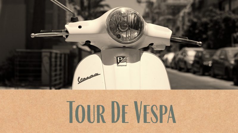 Tour de Vespa ride-out at De Stilte Tulbagh